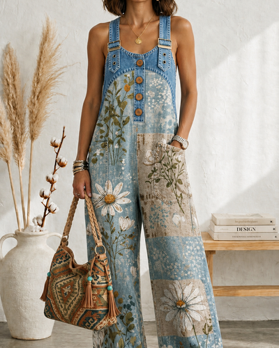 Luna | Mono Floral Vintage