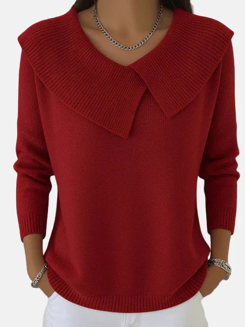Lucia | Jersey cálido con cuello flexible