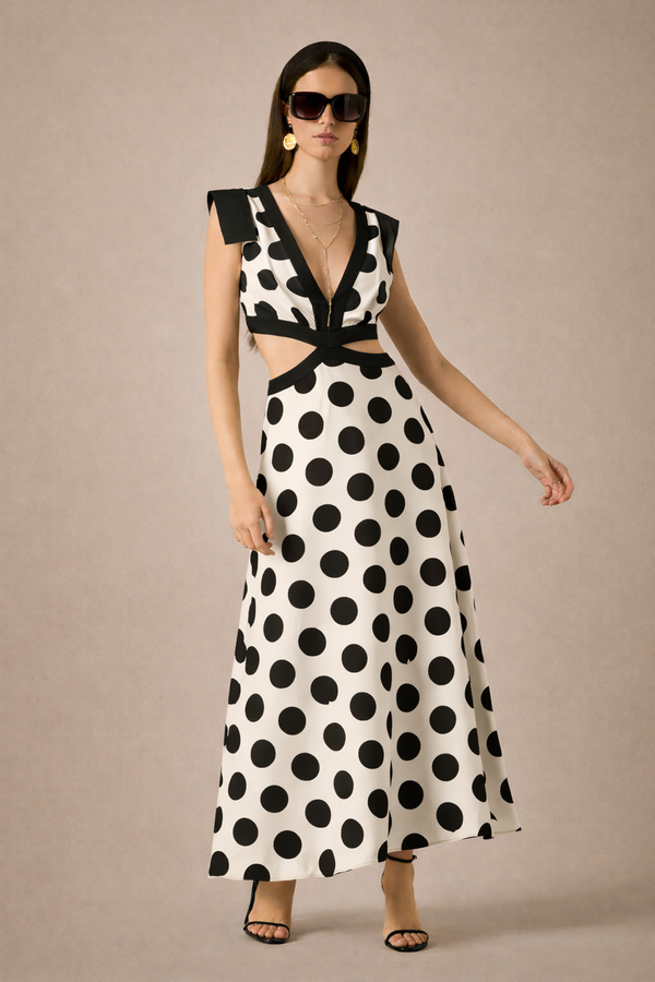 Vestido Gaia crudo