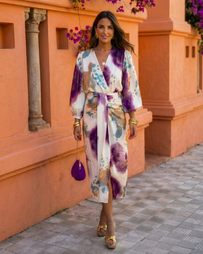 Sofía | Vestido de primavera sofisticado a dos piezas