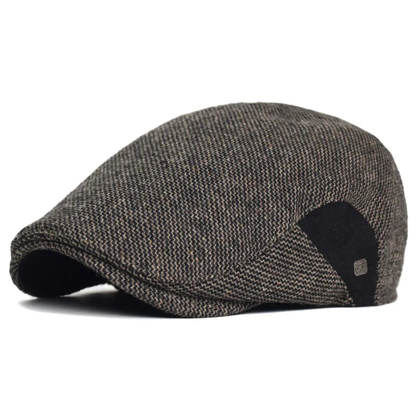 Sergio — gorra tipo boina de tweed