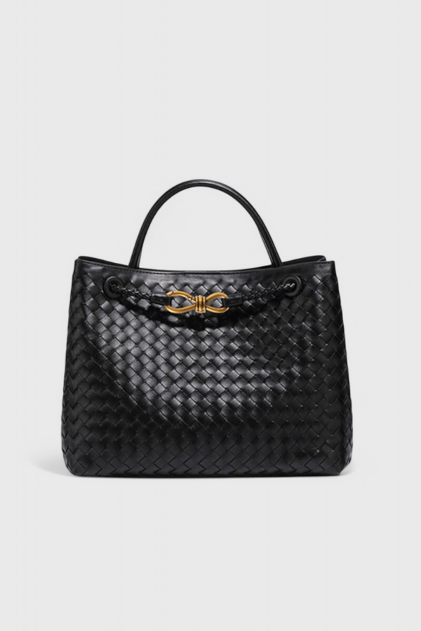 Bolsa Diaria Tejida Índigo