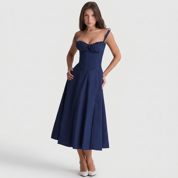 Luana - Vestido largo elegante