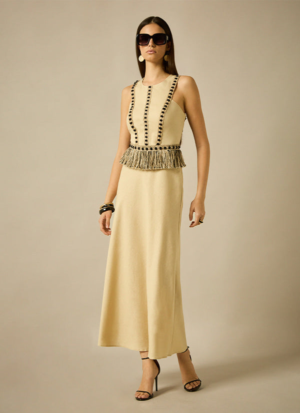 Vestido Natura camel