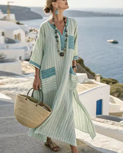 Elegante Mary - Vestido largo de playa para un look veraniego a la moda